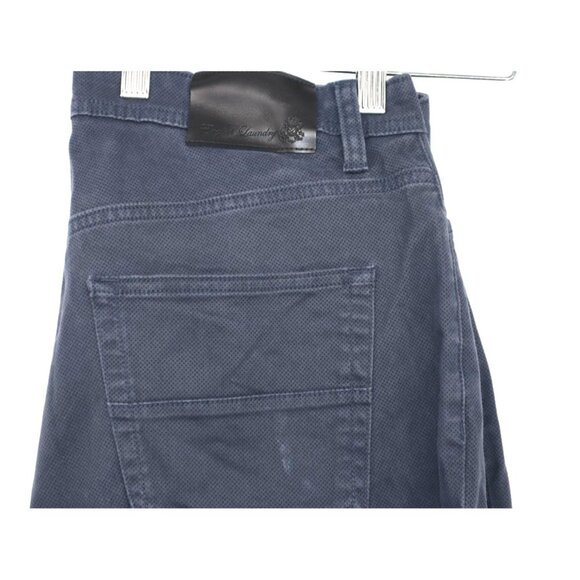 English Laundry Mens Navy Straight Fit Pants 32 X 30 Academia Office Flat Front - Picture 12 of 13